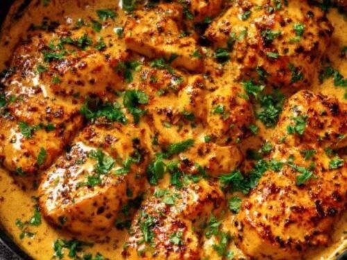 cowboy-butter-chicken-skillet-garlic-herb-sauce