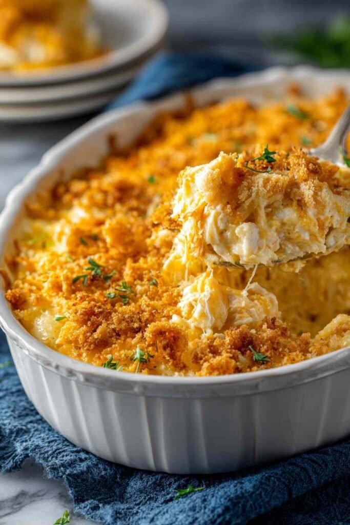 dolly-partons-5-ingredient-casserole-golden-cracker-topping