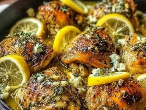 smothered-chicken-bacon-gravy-skillet